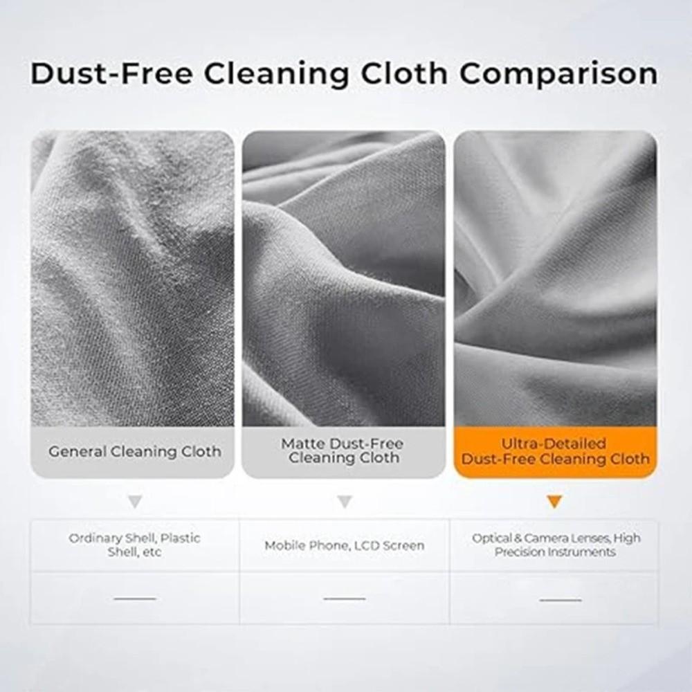 Microfiber Cleaning Cloth Dustproof Soft Keyboard Cover Lightweight Reusable for MacBook Pro 13/14/15/16 Inch
