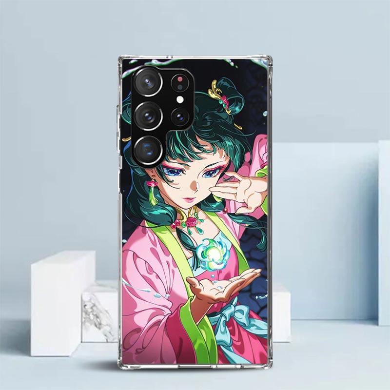 A-Apothecary D-Diaries Maomao Soft Cover for Samsung Galaxy S25 Edge S26 S24 S23 Ultra Phone Case S22 S21 Plus S20 FE Print Patt