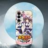 Nekopara-A For Samsung Galaxy S23 S24 S25 Ultra S22 Plus S21 Black Soft Case Waterproof Soft Case