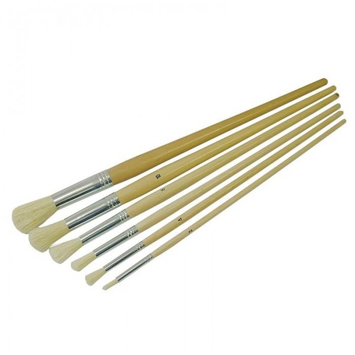 Faithfull Round Fitch Brush Set. 6 Piece