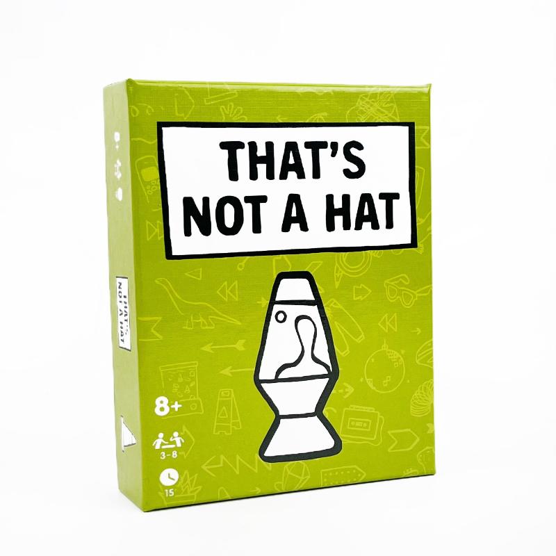 1 Set English Tabletop Game For 3-8 Players That S Not A Hat Happy Party Game Kit Top Board Game With Basic Extended Card Game