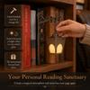 Decorative Design Bookshelf Lamp Led Light Lantern Light Library Lamp  Indoor Lighting