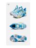 HOBIBEAR Boys' Leather Basketball Shoes with Rotating Button - Breathable for Spring/Autumn Running