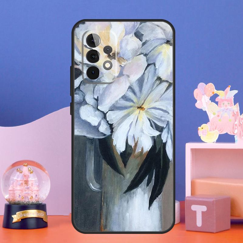 

3D Flower Relief Case For Samsung Galaxy A17 A06 A16 A26 A36 A56 A55 A35 A15 A32 A52 A13 A33 A53 A14 A34 A54 Samsung A13 4G