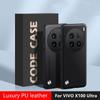 Case For VIVO X100 Ultra Case Luxury Silicone Leather Back Cover For Vivo X100Ultra 5G Camera Protection Shell Shockproof Bumper