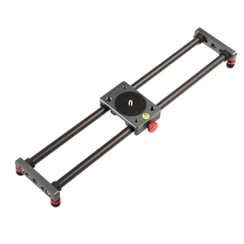 40cm Mini Carbon Fiber Rail Rods Table Top Video Camera Slider for Smartphones,phones, Dslr Cameras, Camcorder, Home Dv