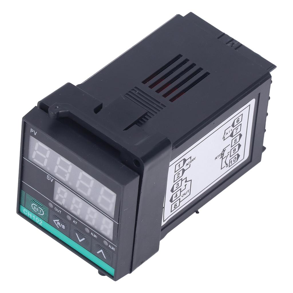 PID Temperature Controller Intelligent Digital Thermostat K Type CH102FK02-MxAN AC220V