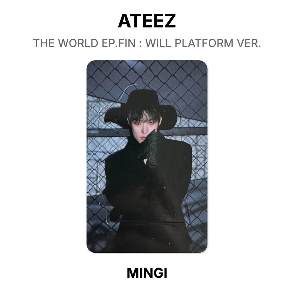 ATEEZ THE WORLD EP.FIN : WILL PLATFORM VER. Official Photocard