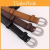 Womens Classic Leather Waist Belt With Pin Closure For Daily Wear And Jeans