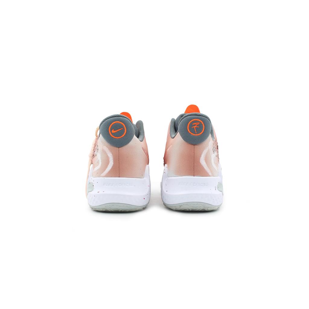 Nike KD Trey 5 IX Mesh Slip Resistant Abrasion Resistant Mid top Basketball Shoes Unisex Gray Pink CW3402-011(Team283-)