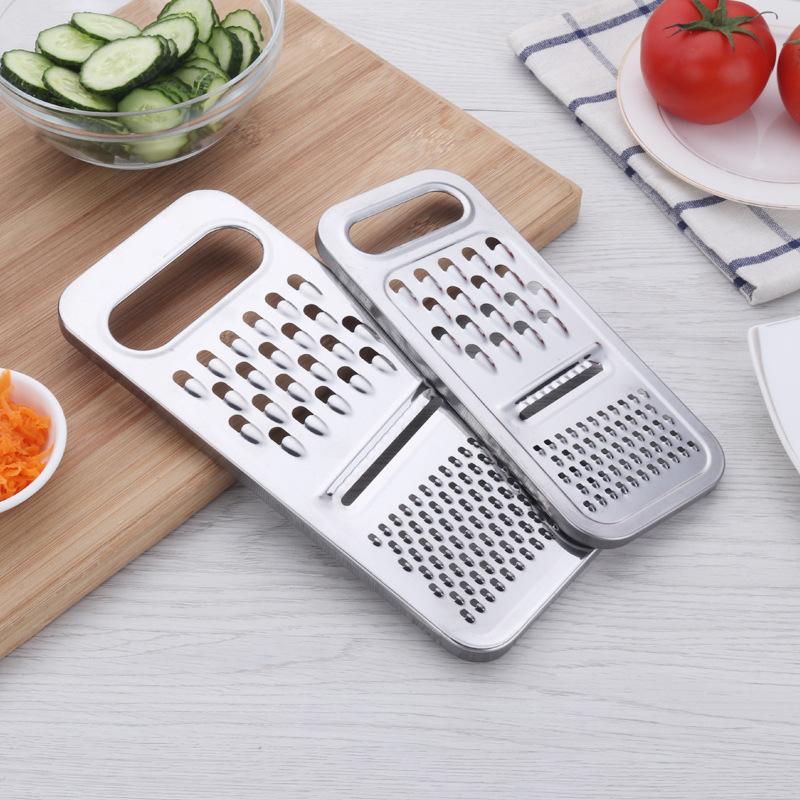 3 In 1 Multifunctional Grater Stainless Steel Vegetables Potato Cucumber Shredders Slicers Fruit Peeler Innovation Kitchen Tools