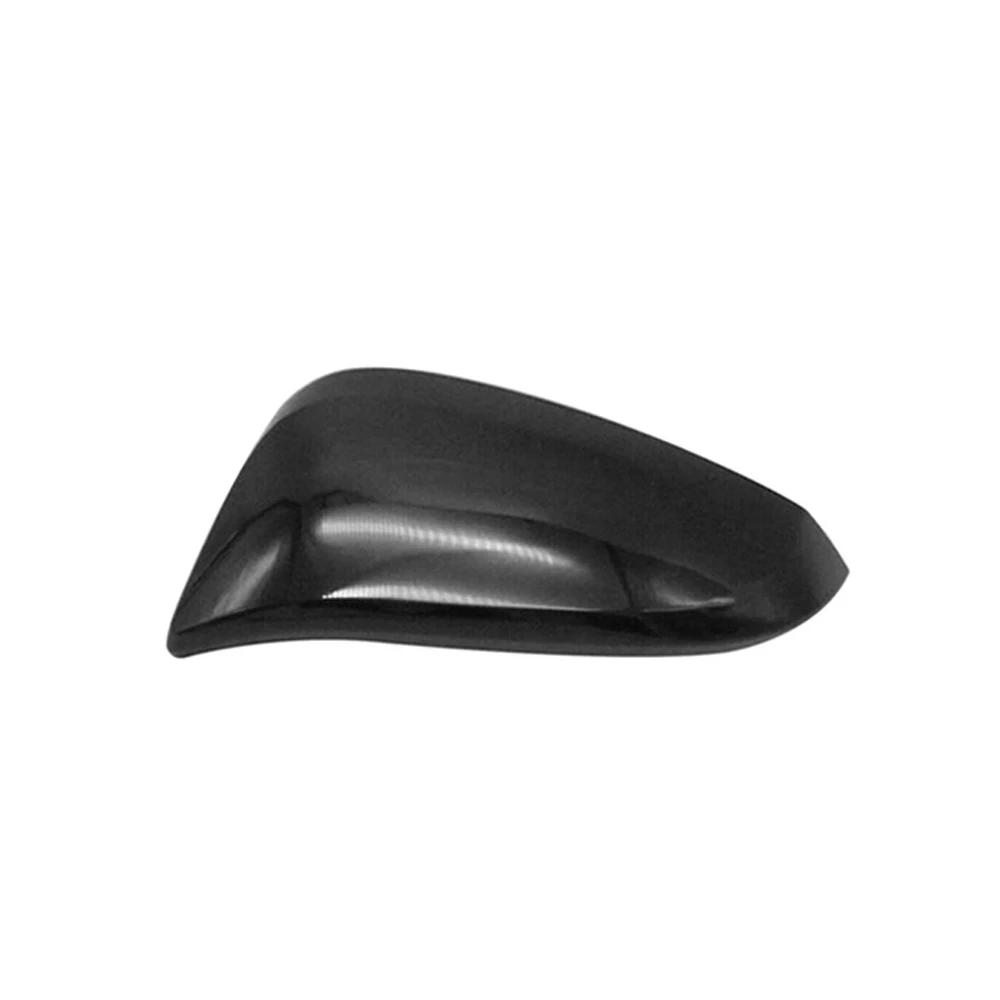 For Toyota RAV4 2014-2018 Car Replacement Rearview Side Mirror Cover Wing Cap Exterior Door Rear View Case Trim Housing Black