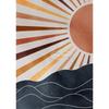 Sun and Moon Boho Abstract Day Night Desert Nature Landscape Neutral Wall Art Posters Prints Canvas Painting for Room Home Decor