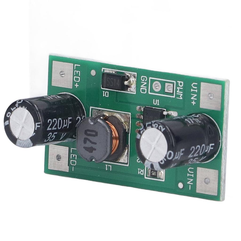 LED Driver Module DC to DC Buck Board 5‑35V Input 350mA Output PWM Dimming for Light 1W