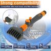 Spa Filter Clean Brush Plastic Double Row Nozzles Pool Cartridge Filter Clean Tool Universal Handheld Hot Tub Filter Clean Brush