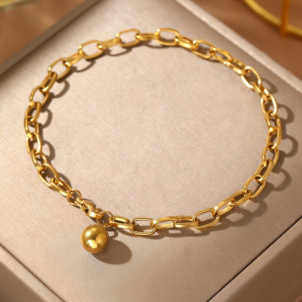 

Браслеты из нержавеющей стали Минималистичные Свежие Кисточка Цепь Дизайнерские Браслеты для Женщин Циркон Банкетные Подарки Новые Популярные золотой