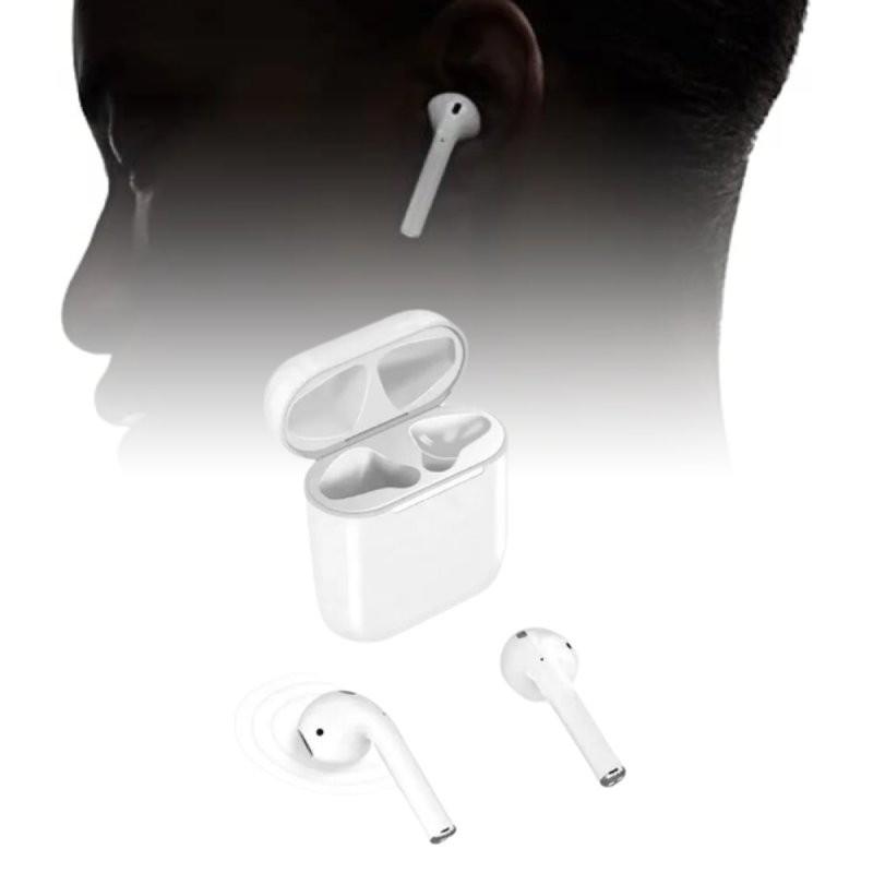 For 2. generasjons Bluetooth-hodetelefoner med ladeetui Trådløse ørepropper