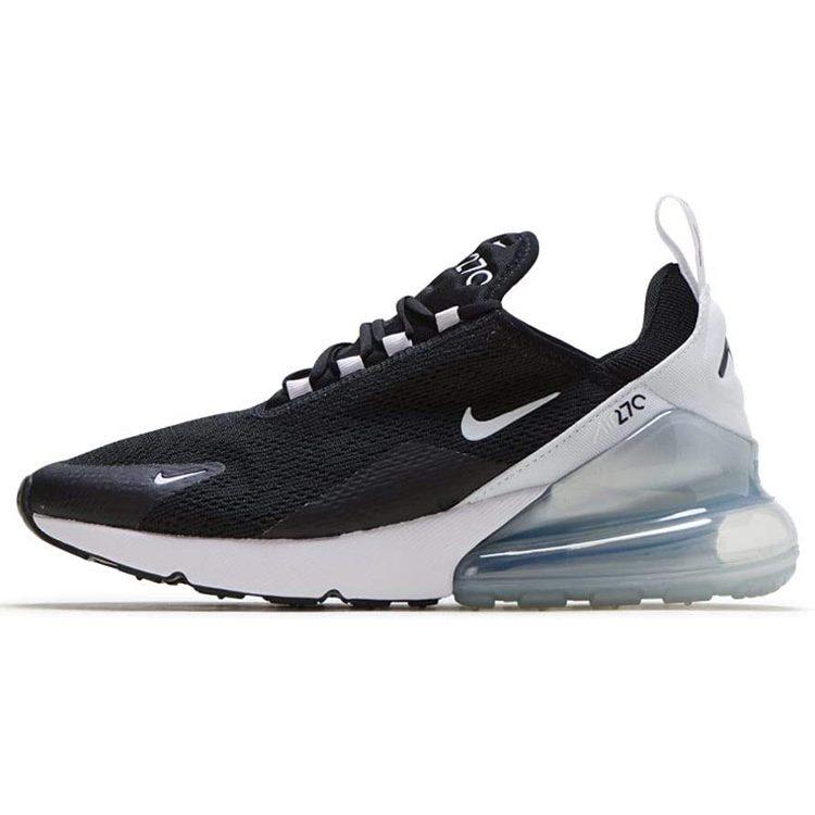 Nike Air Max 270 Black White Pure Platinum Women's AH6789-013
