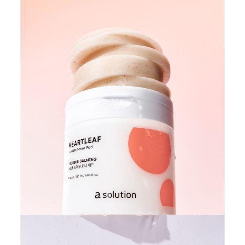 A Solution Heartleaf Trouble Toner Pad 180ml 90EA/180EA 90EA