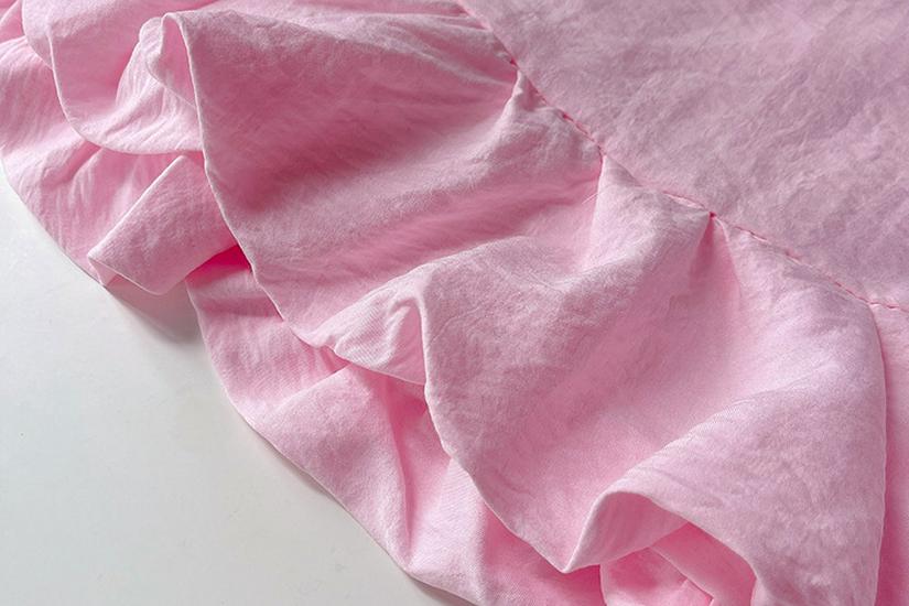 2026 Summer Girls' Bow Lace Sleeveless Tank Dress