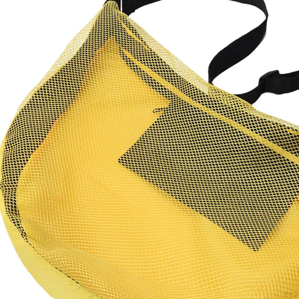 Basketball Storage Carrier Bag with Net for Sports Activities