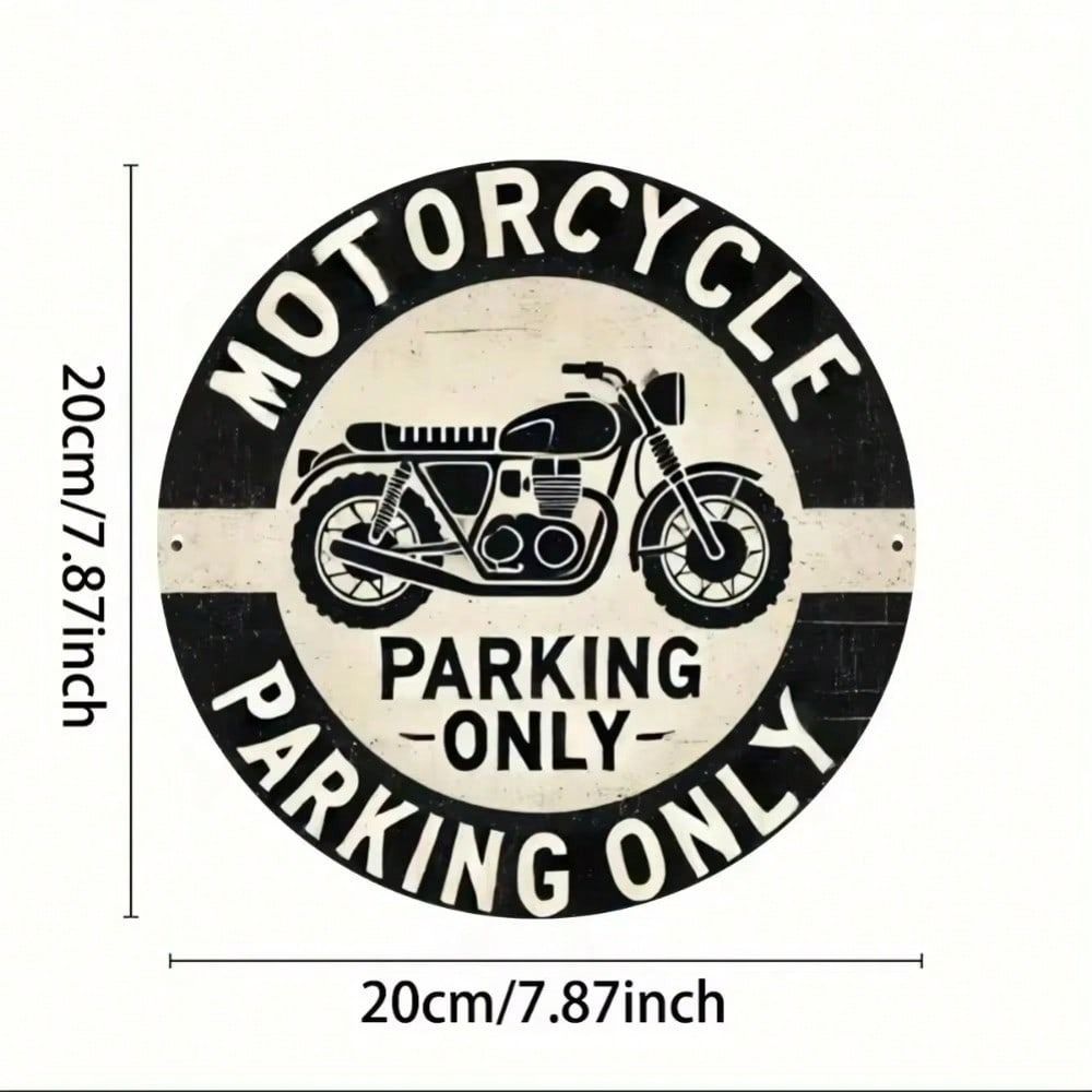 

Handmade Metal Art Tin Sign Wall Decor 20x20cm