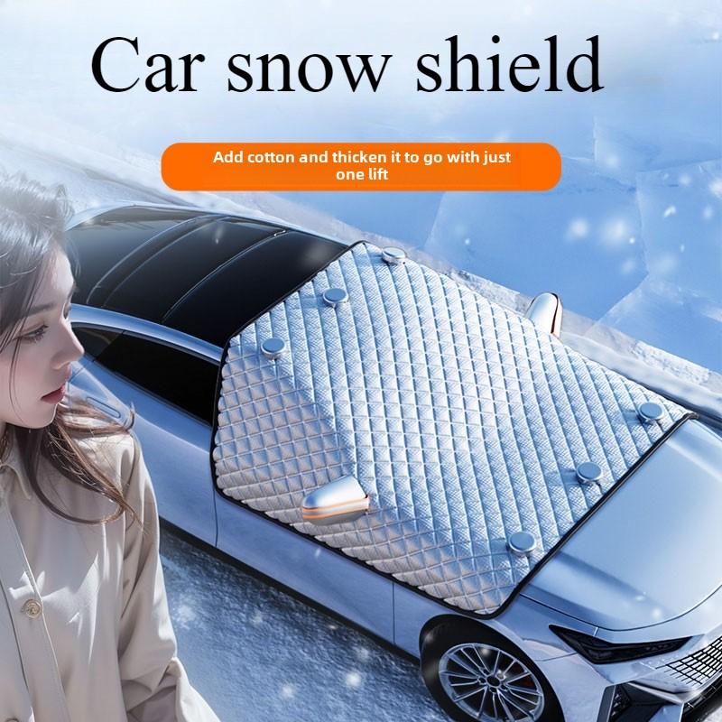 Car Snow Shield Winter Front Windshield Frost Shield Snow and Frost Shield Winter Car Cover Winter Sun Shield