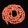 Natural Orange Turquoise Gemstone Uncut Smooth Beads Necklace 5-6 Mm 17" UB-8434 UB-8434