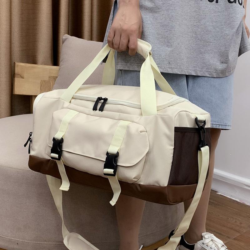 Travel bag Large capacity Short business trip Boarding training Small luggage bag Yoga fitness bag Accommodation storage bag