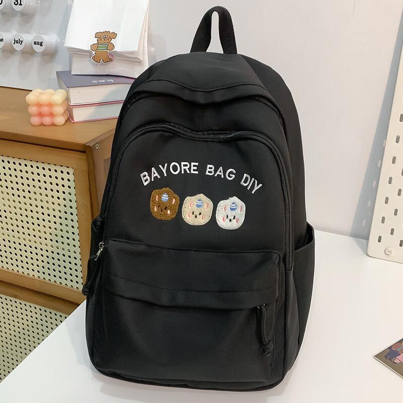 Children s Letter Print School Backpack