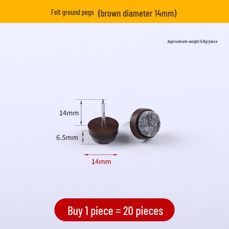 Moisture-Proof Felt Furniture Leg Pads for Tables and Chairs