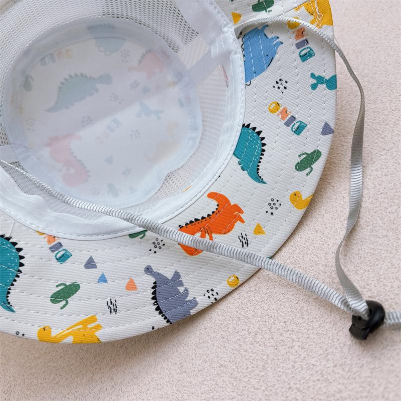 Breathable Baby Sun Hat - Summer Style Mesh Bucket Hat with Sun Protection