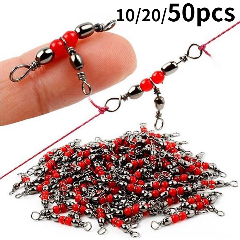 

10/20/50 шт. рыболовные вертлюги соединитель рыболовные вертлюги снасти рыболовные вертлюги тройные вертлюги рыболовные принадлежности 10pcs