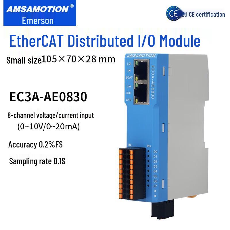 AIMOXUN EtherCAT Remote IO Module with Built-in Switch