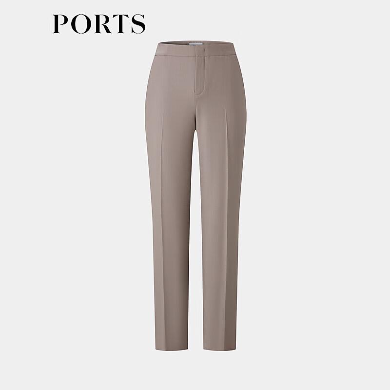 PORTS Women's Straight-Leg Wool Blend Trousers