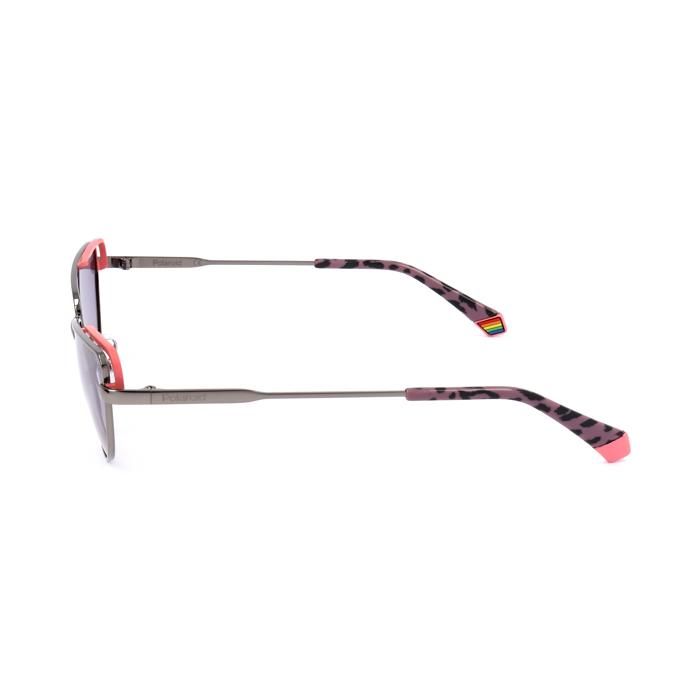 Lunettes de Soleil Polaroid PLD 6129/S 57/17/145 YY5 RUTHENIUM VIOLET STAINLESS STEEL WOMAN PLD SUN PLD 6129/S YY5 57 17 145