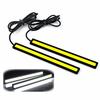 1/2PCS DC 12V 17cm Blue Super Bright LED Car COB Lights DRL Fog Driving Running Lamp Car COB LED Light Waterproof