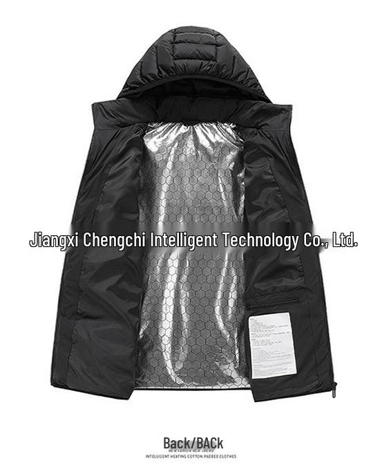 USB-beheizte Baumwolljacke mit einstellbarer Temperaturregelung