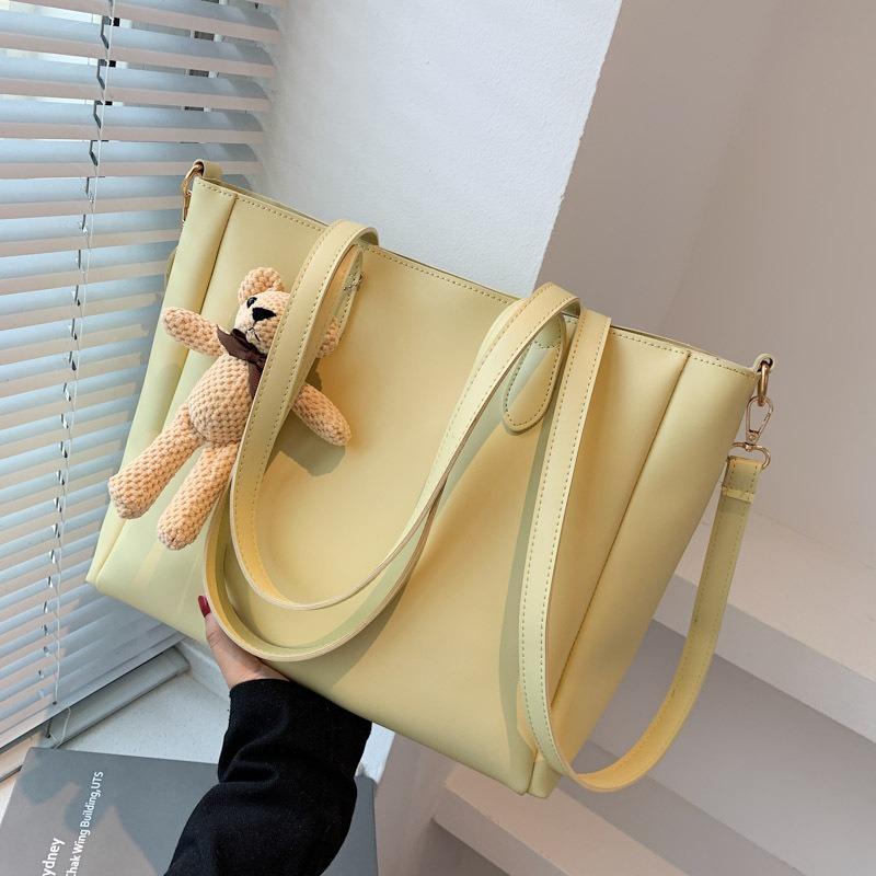 Premium Sense Large Bag Women's Large Capacity New Fashion Shoulder Tote Bag Versatile Messenger Bag Tide