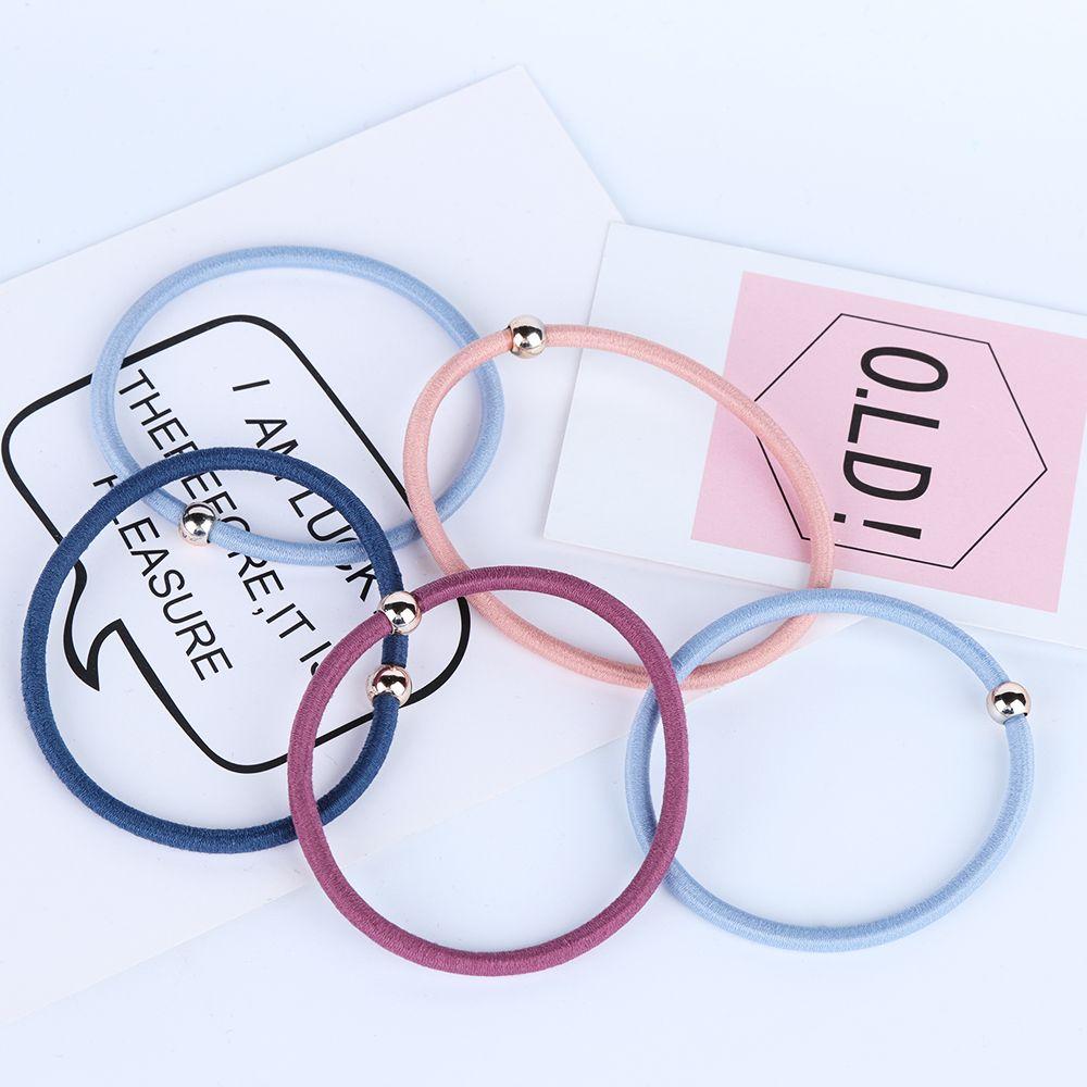 Colorful  Headdress Lady Tie  Hair Accessories Elastic Hair Band Rubber Bands Ponytail Holder