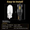 2X T10 W5W CANBUS 3020 Led Bulbs No Error Interior Lights License Plate Lamp Taillight Stop Lamp Clearance Lamp 12V Amber White