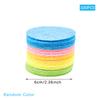  50/100Pcs Compressed Natural Cellulose Facial Cleansing Sponge