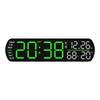 Modern Minimalist Digital Alarm Clock With Led Display For Home Office Decor