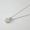 [Your and My Jewelry Box] Pearl Necklace, Freshwater Pearl 4.0mm Pendant S20020 [Gift Wrapped] [June Birthstone Pearl]