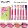 Moisturizing Lipstick Temperature Color-Changing Lip Balms Long-Lasting Smudge-Proof Waterproof Lipsticks for Hydration Repair