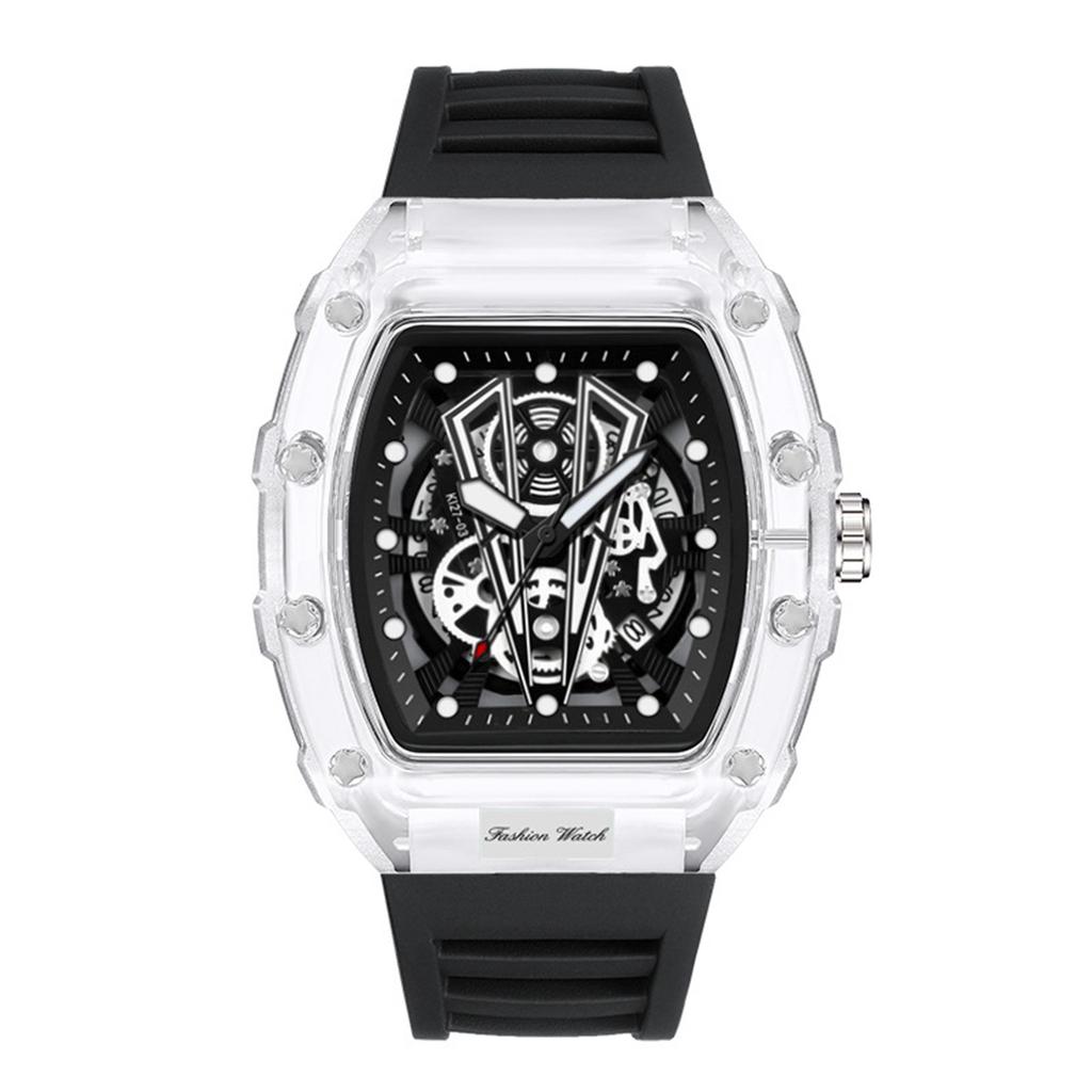 Men's Waterproof Luminous Running Alarm Clock Watch