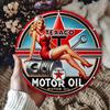Texaco Vintage Gasoline Retro Metal Sign Man Cave Garage Wall Decor Weatherproof Rustic Tin Plaque
