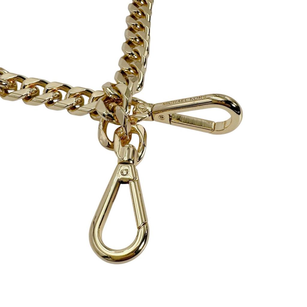 Michael Kors Shoulder Bag Handbag Cowhide Pink Beige Women Used