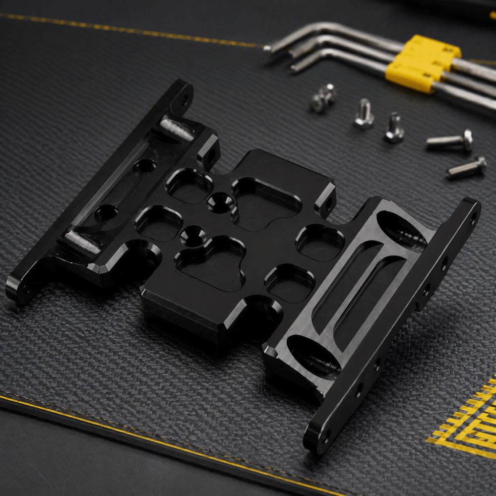 Lightweight Gearbox Mount Aluminum Alloy RC Upgrade Parts Durable Chassis Frame Brace Hobbyists