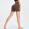 Pantaloni Capri da Yoga da Donna a Vita Alta - Colore Unito, Fitness Estivo & Abbigliamento Sportivo